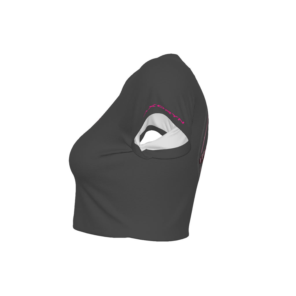AXORYN Lady Pink Signature Crop Top