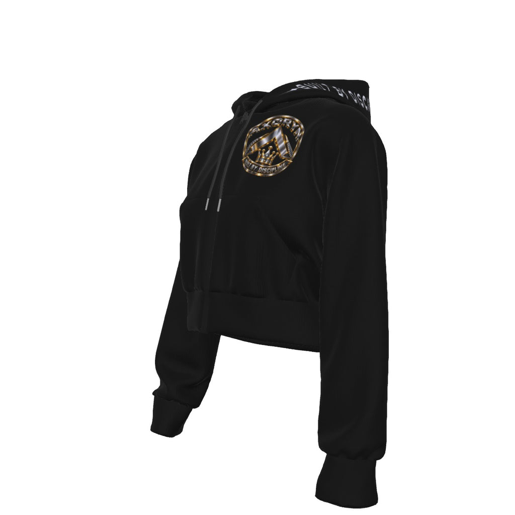 Crop Hoodie Femme AXORYN GYM – Built By Discipline