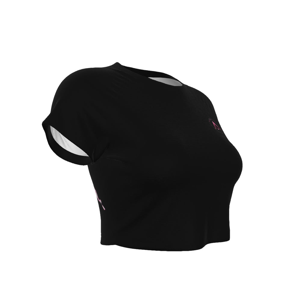 AXORYN Lady Pink Signature Crop Top