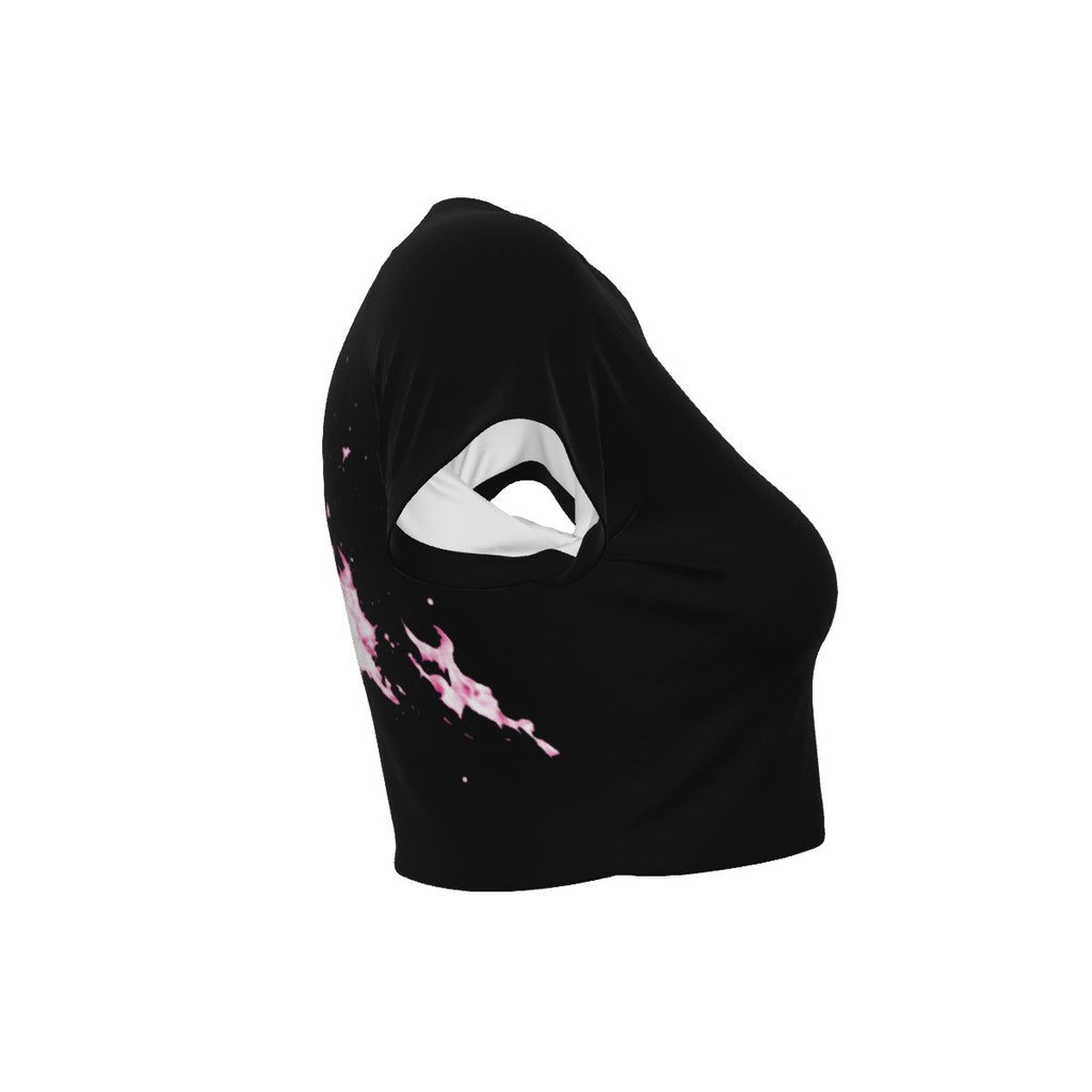 AXORYN Lady Pink Signature Crop Top