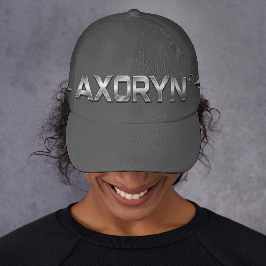 Casquette unisexe AXORYN Essentiel – Gris & Argent
