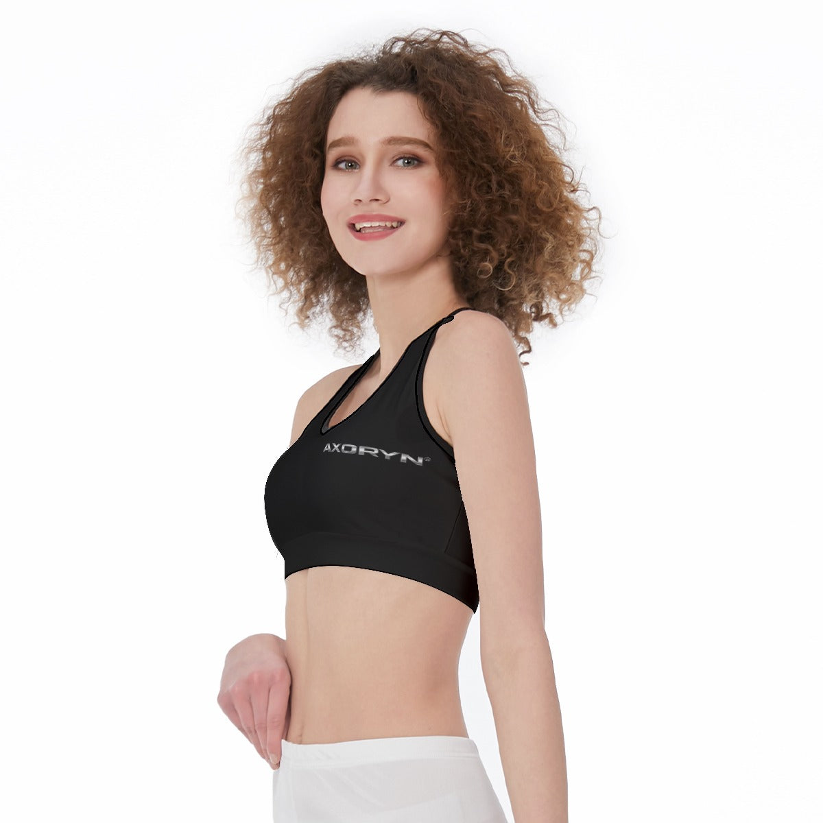 Brassière de Sport Femme AXORYN® Signature – Noir