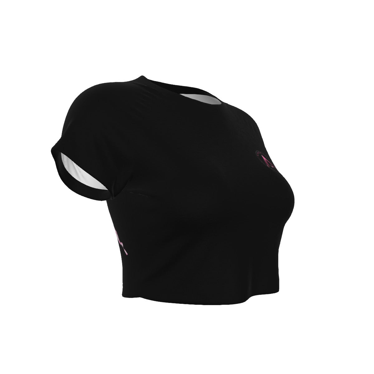 AXORYN Lady Pink Signature Crop Top