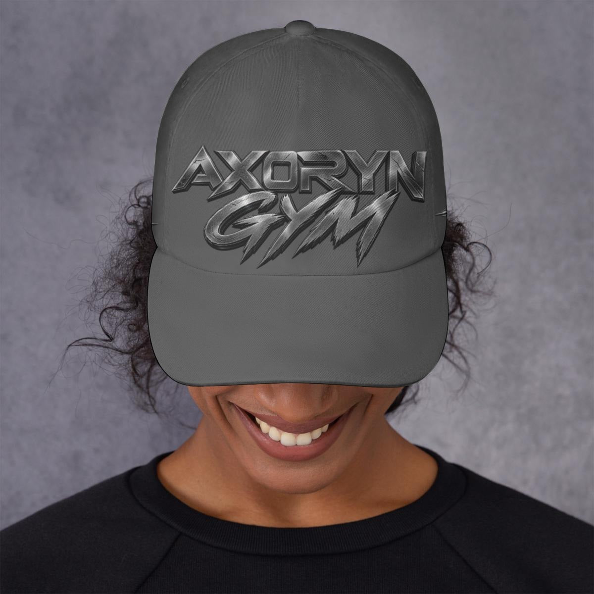 Casquette unisexe AXORYN – Gris & Argent