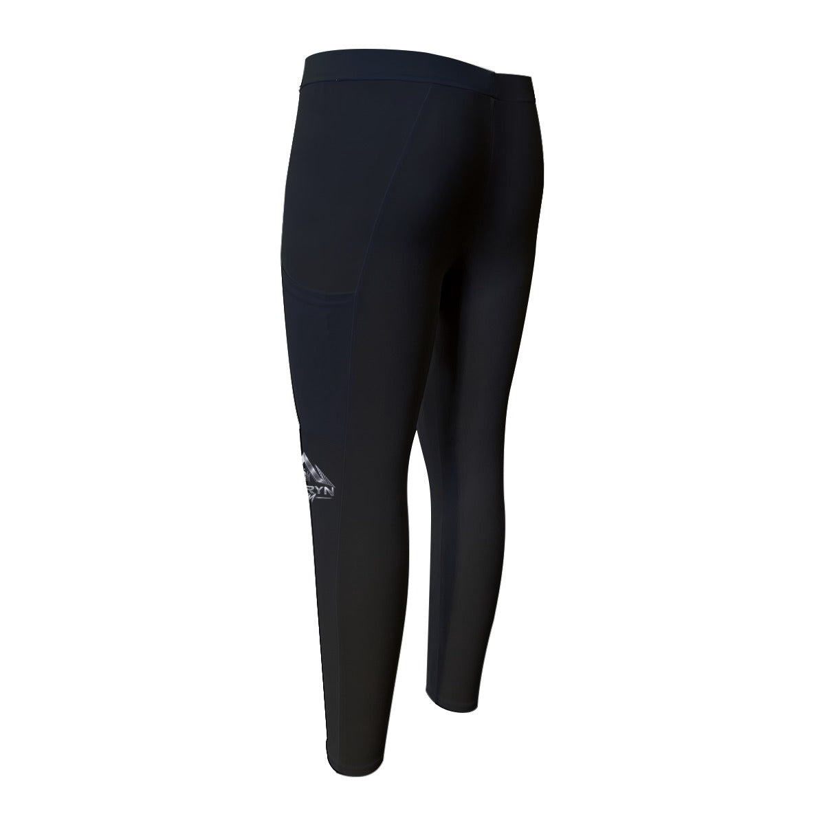 Legging homme AXORYN Street – Noir & Argent