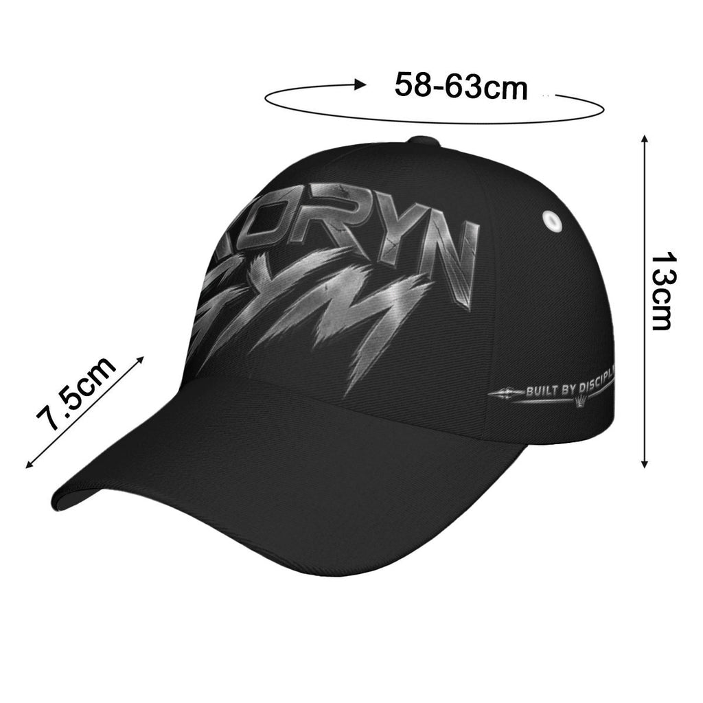 Casquette unisexe AXORYN – Noir & Argent