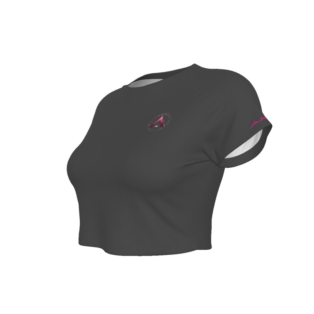 AXORYN Lady Pink Signature Crop Top