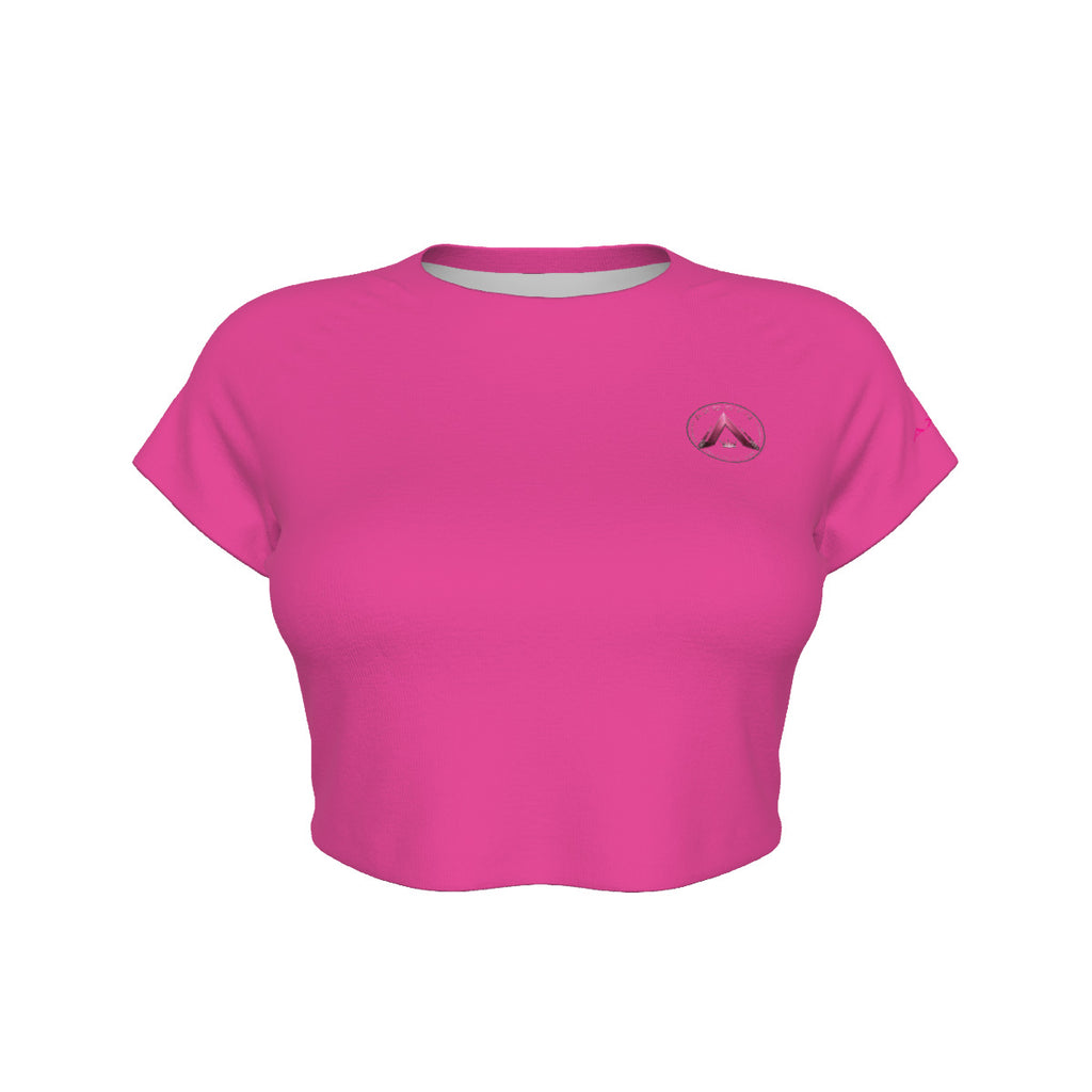 AXORYN Lady Pink Signature Crop Top