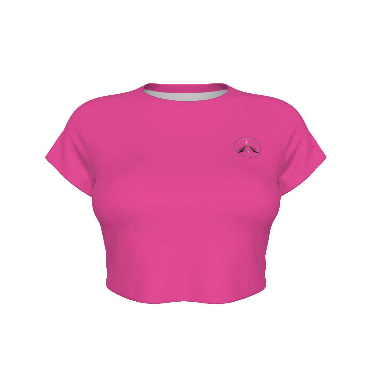 AXORYN Lady Pink Signature Crop Top
