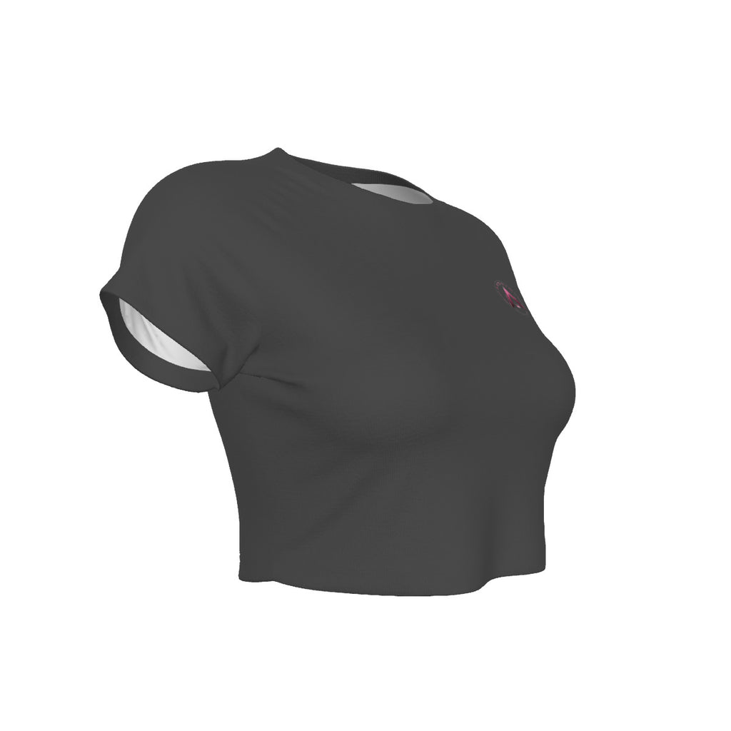 AXORYN Lady Pink Signature Crop Top