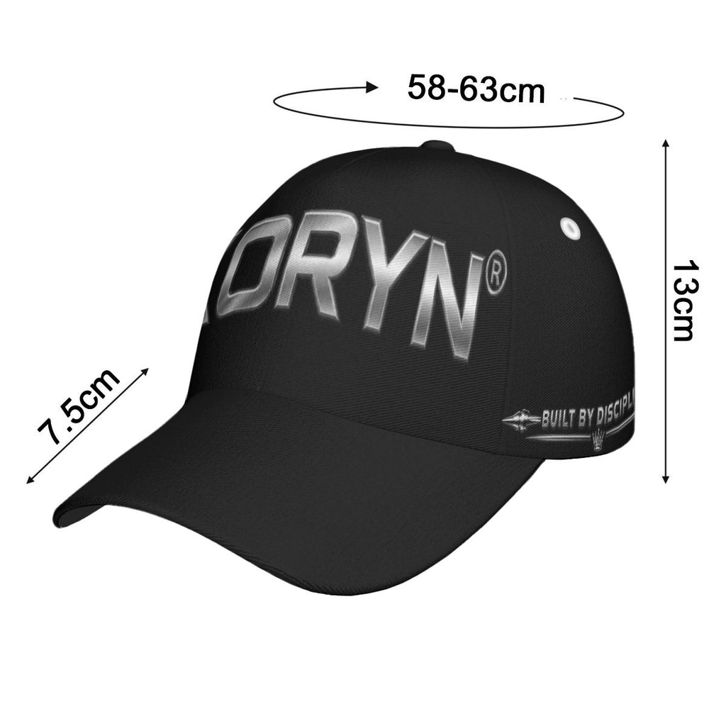 Casquette unisexe AXORYN Essentiel – Noir & Argent