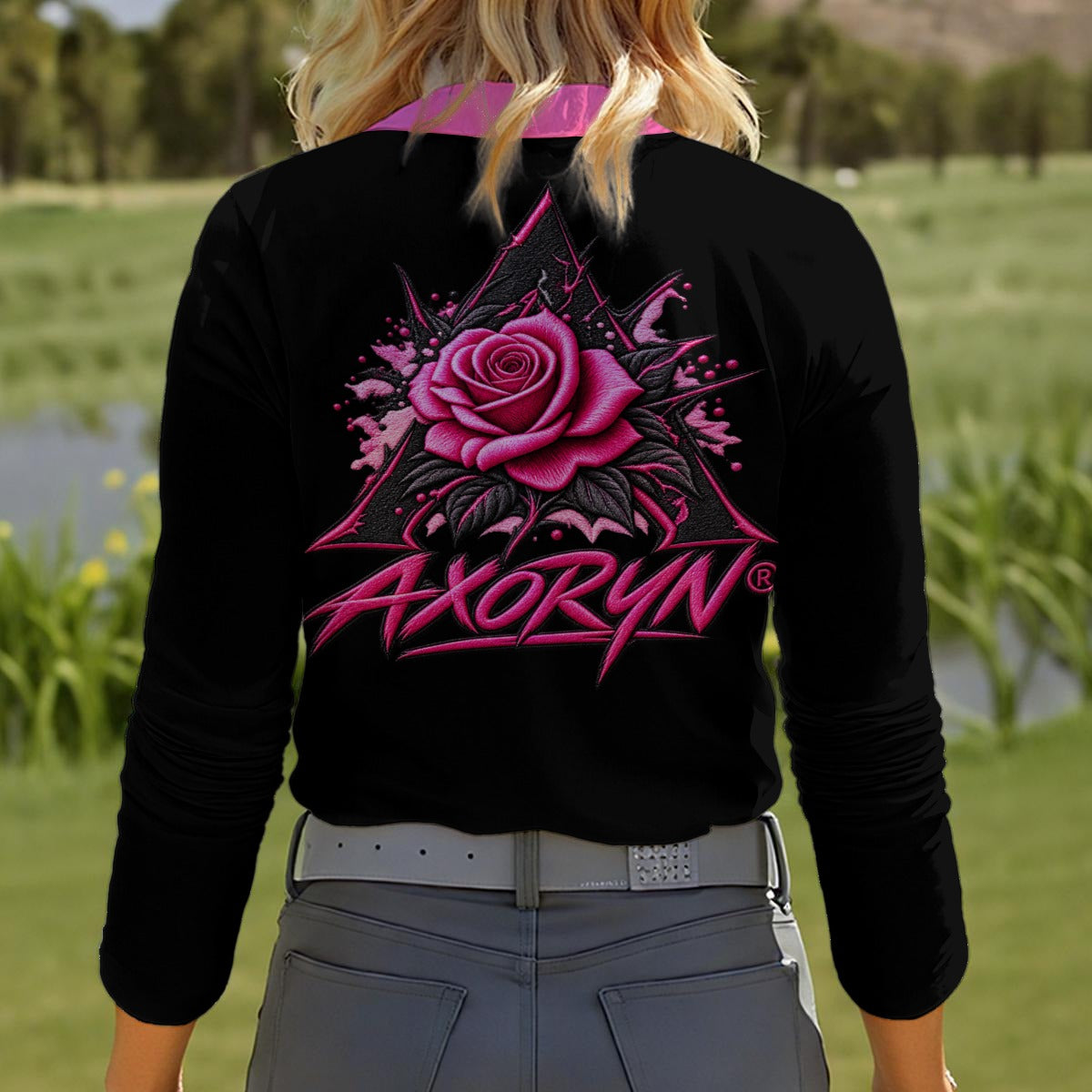 Veste Zippée Femme AXORYN® Rose Edition