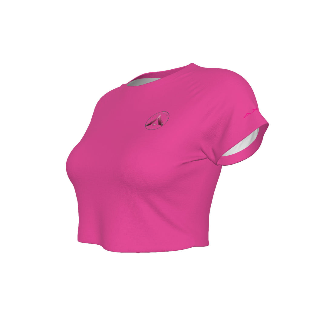 AXORYN Lady Pink Signature Crop Top