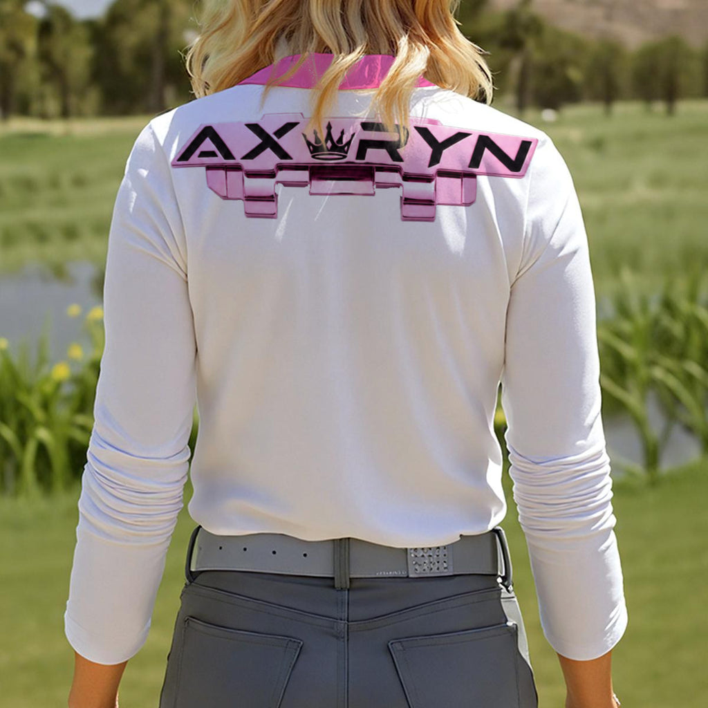 AXORYN LADY SHADOW PINK PREMIUM ZIP TOP