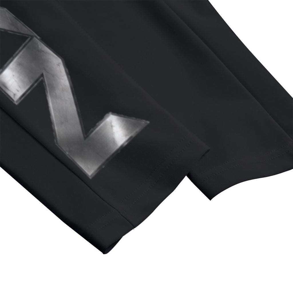 Legging homme AXORYN Street – Noir & Argent
