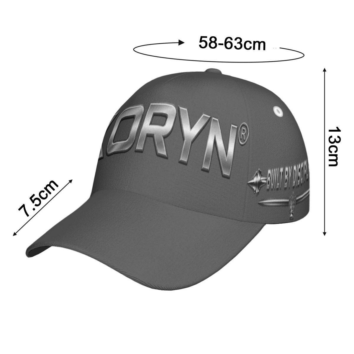 Casquette unisexe AXORYN Essentiel – Gris & Argent
