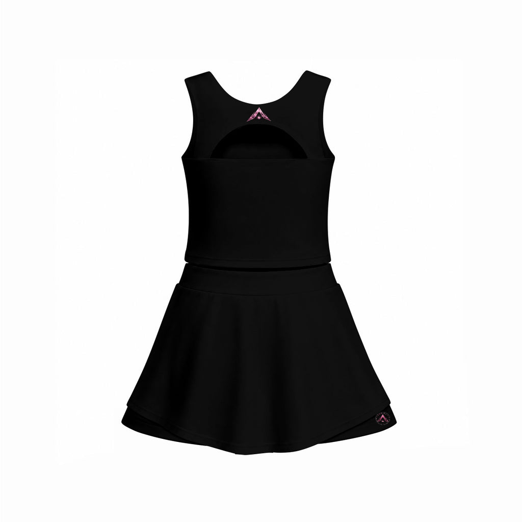 AXORYN Lady Shadow Pink Signature Skort – Premium Edition