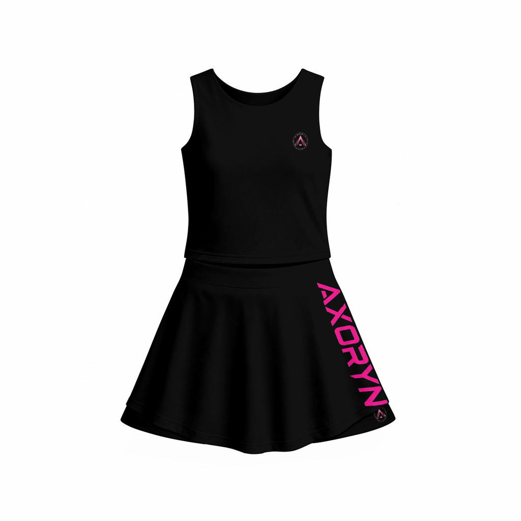 AXORYN Lady Shadow Pink Signature Skort – Premium Edition