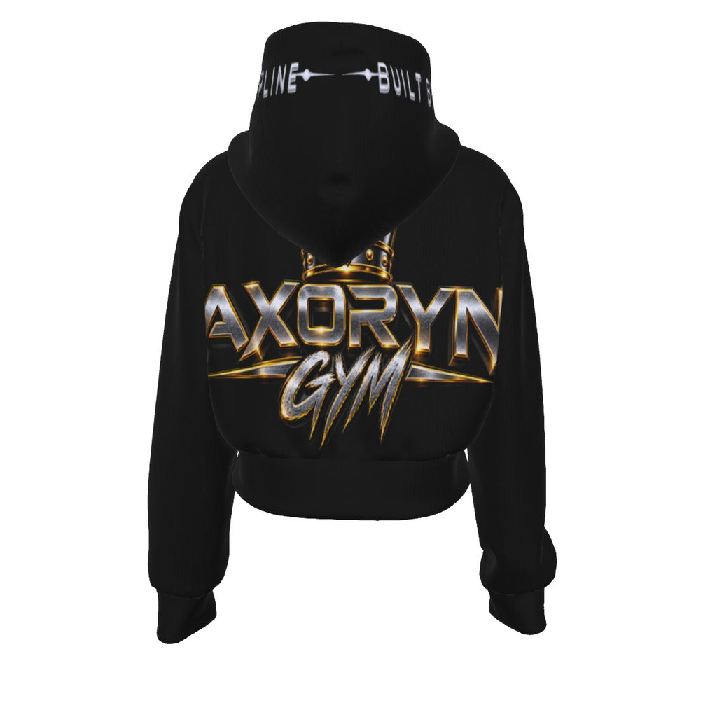 Crop Hoodie Femme AXORYN GYM – Built By Discipline