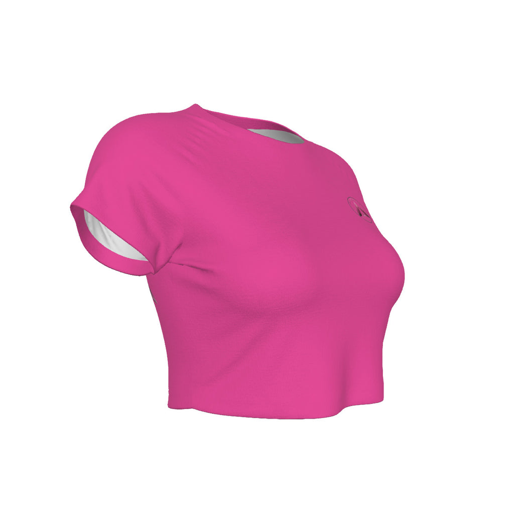AXORYN Lady Pink Signature Crop Top