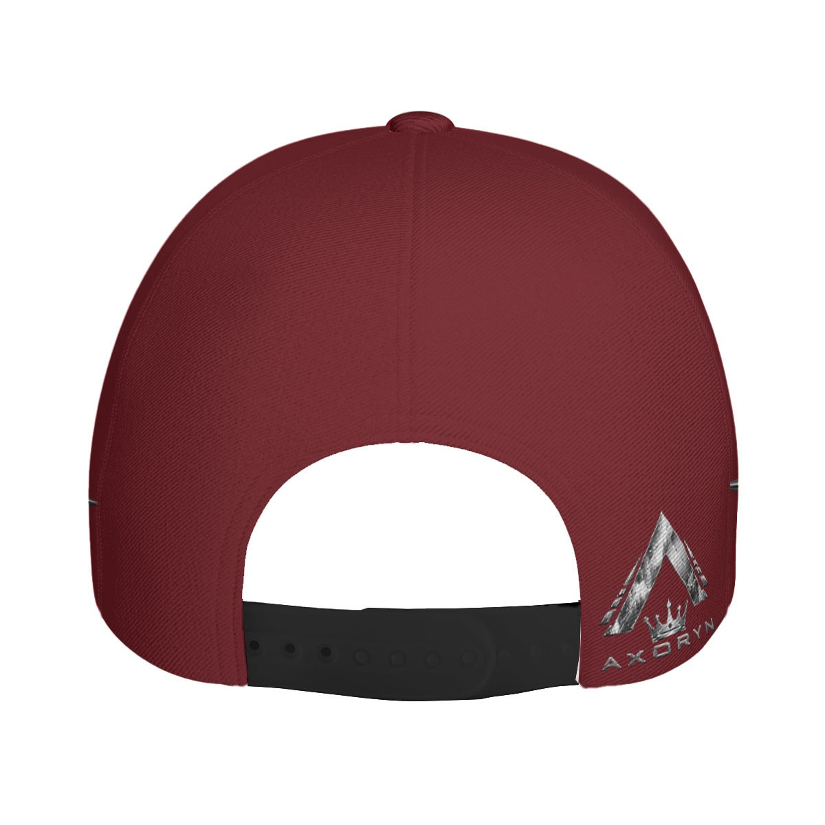 Casquette unisexe AXORYN – Bordeaux & Argent