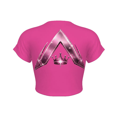 AXORYN Lady Pink Signature Crop Top