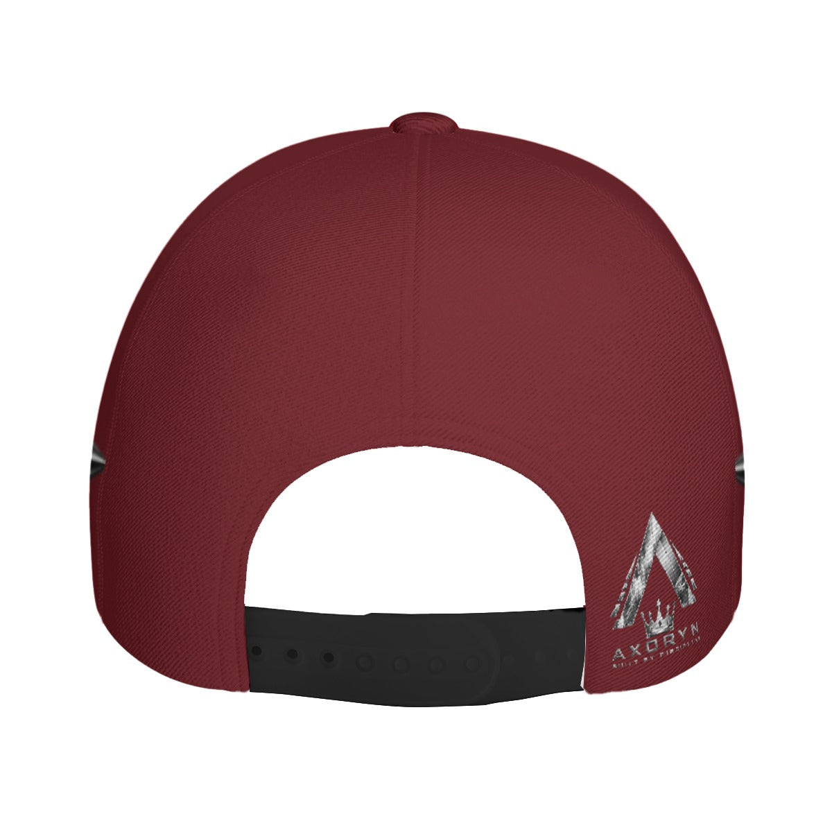 Casquette unisexe AXORYN Essentiel – Bordeaux & Argent