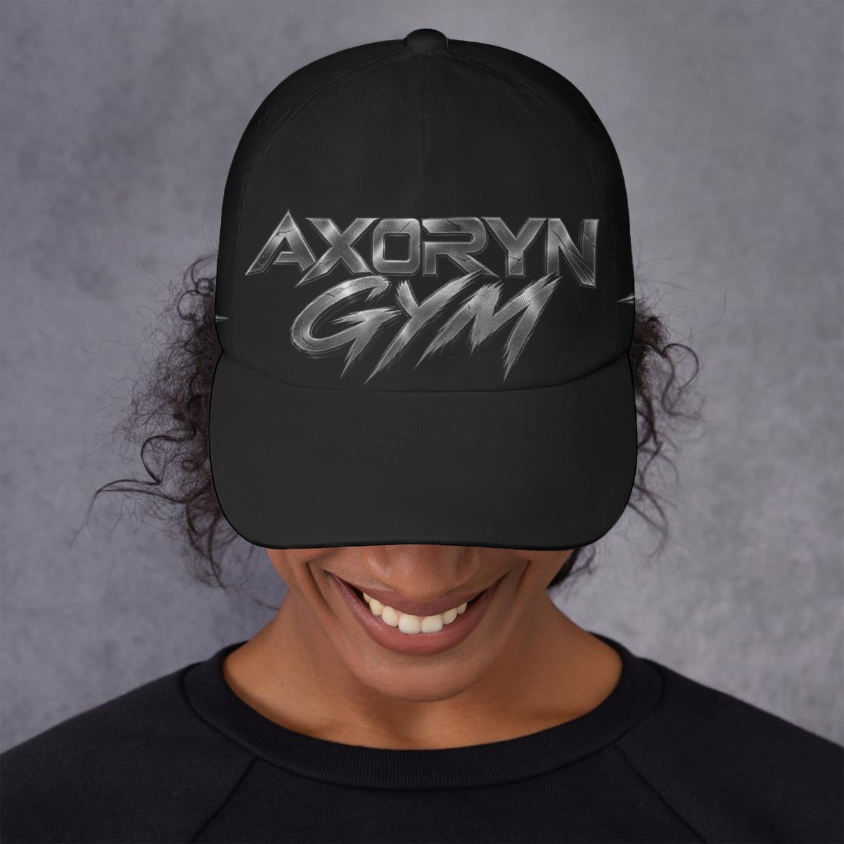 Casquette unisexe AXORYN – Noir & Argent